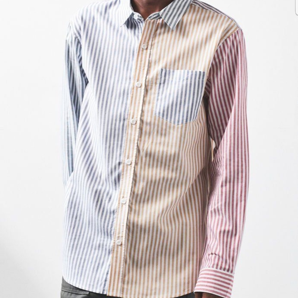 PacSun Multicolor Button Down - Picture 8 of 9